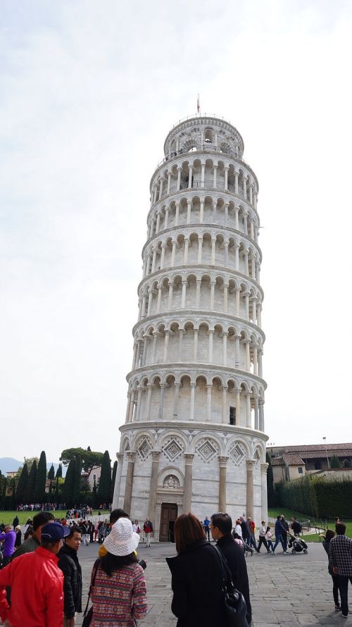 Italy,  Pisa,  Pizos Atsilenkęs Bokštas