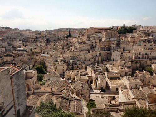 Matera, Italy, Sassi, Unesco, Basilicata, Kraštovaizdis