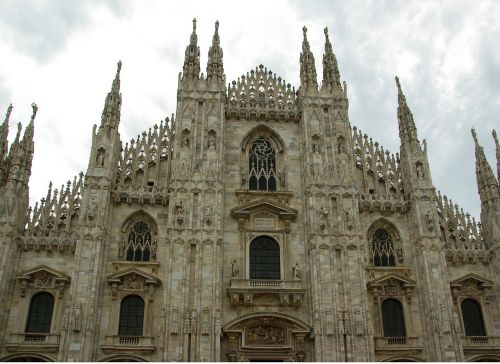 Italy, Milanas, Duomo, Katedra, Bažnyčia, Paminklas, Senas, Istorija