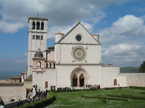 Italy,  Assisi,  Bažnyčia,  St,  Francis,  Italy Assisi Church St. Francis