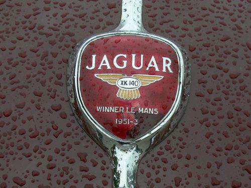 Jaguar, Senas Automobilis, Klasikinis, Automobilis, Senovinis, Vintage, Prabanga, Stilingas, Lietaus Lašai