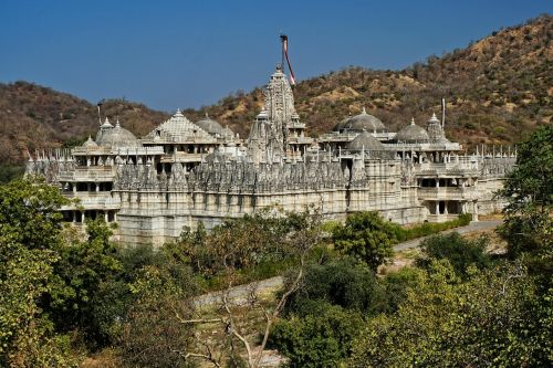 Jain Temple,  Chaumukkha Mandiras,  Ranakpur,  Architektūra,  Kelionė,  Senas,  Panorama,  Turizmas,  Šventykla,  Be Honoraro Mokesčio