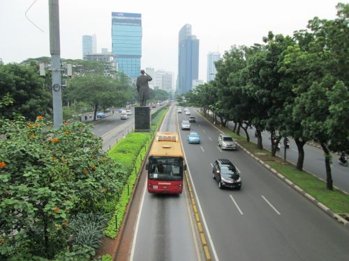 Autobusas,  Sudirmanas,  Jakarta,  Sudirman Jakarta