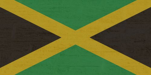 Jamaika, Vėliava, Karibai, Tarptautinis