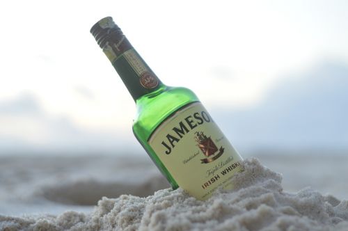 Jameson, Viskis, Papludimys, Kenya, Partay, Butelis, Smėlis, Alkoholis