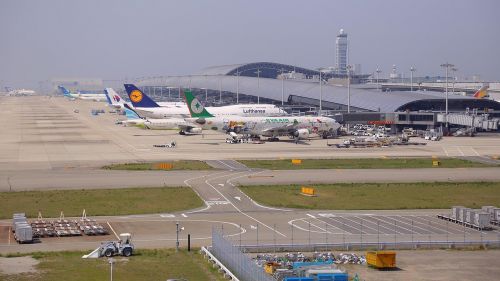 Japonija, Kansai Tarptautinis Oro Uostas, Osaka, Lėktuvas, Orlaivis