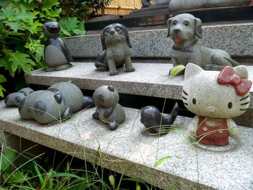 Japonija, Tokyo, Tsurumi, Sveiki, Kačiukas, Skulptūra