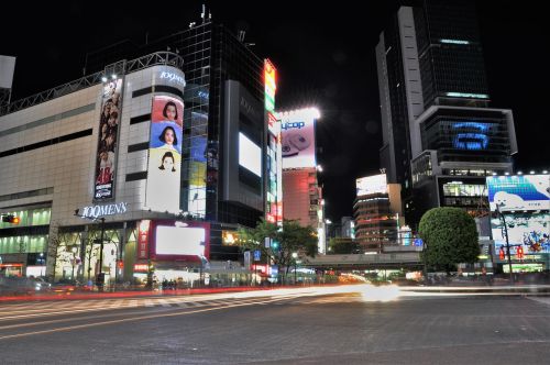Japonija, Shibuya, Gatvės Galvutė