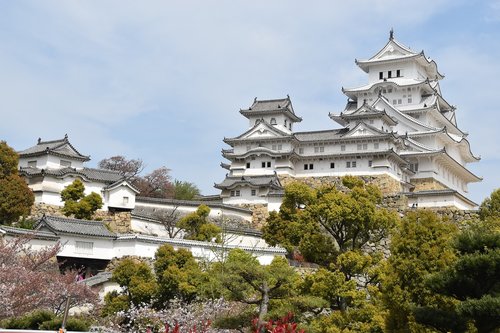 Japonija,  Pilis Himeji,  Turizmas,  Tvirtovė,  Pilis,  Himeji-Pilis