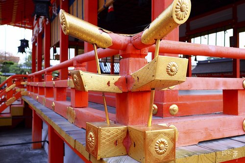 Japonija,  Kyoto,  Šventykla,  Budizmas,  Raudonas