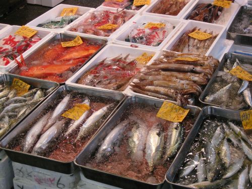 Japonija, Tokyo, Žuvis, Turgus, Tsukiji, Turistinis, Pritraukimas, Japanese