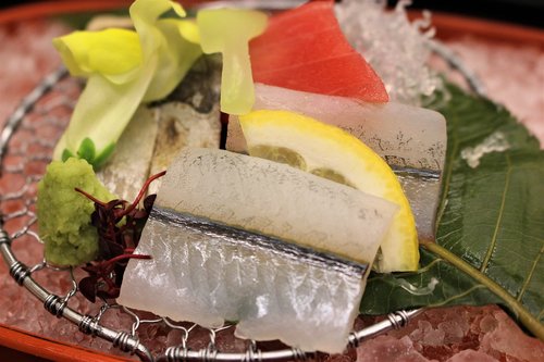 Japonijos,  Japonija,  Sashimi,  Maisto,  Kelionė,  Žalias,  Žuvis