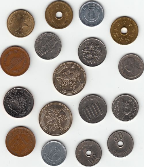 Japanese,  Valiuta,  Monetos,  Piniginis,  Vertė,  Vienetas,  Japonija,  Japonų Monetos