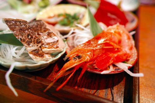 Japonų Maistas, Japonijos Maistas, Tavern, Restoranas, Sashimi, Maistas, Virtuvė, Mityba, Krevetės