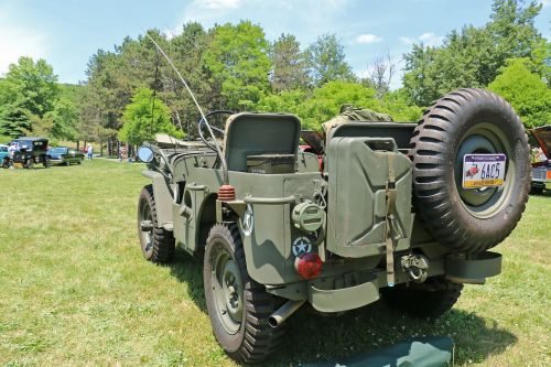 Jeep, Kariuomenė, Transporto Priemonė, Armija, Vintage, Istorija, Pasaulinis Karas 2