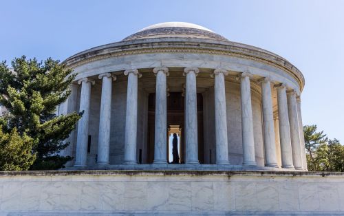 Jefferson Memorialas, Vašingtonas, Statula