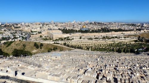 Jeruzalė, Panorama, Senamiestis