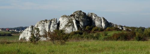 Jerzmanowice, Lenkija, Rokas, Gamta, Kraštovaizdis