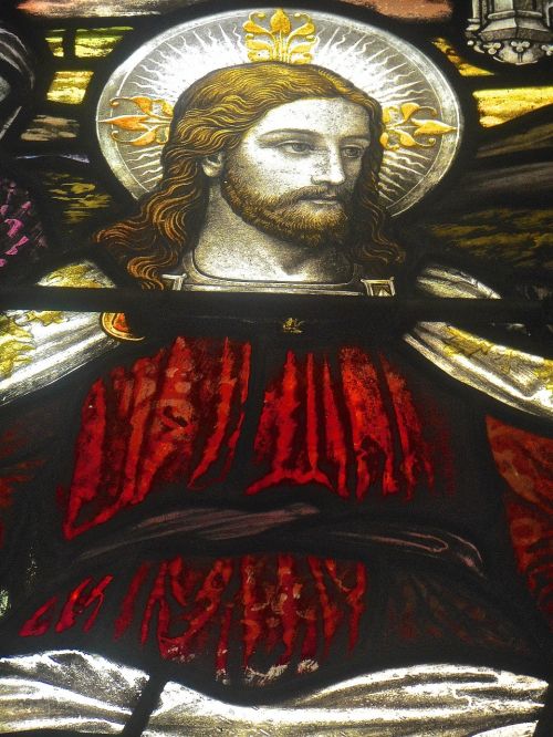 Jėzus Kristus, Stiklo Menas, Šv. Jono Bažnyčia, Hyde Parkas, Londonas