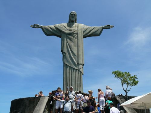 Jėzus Kristus, Statula, Rue De Janeiro, Turistai