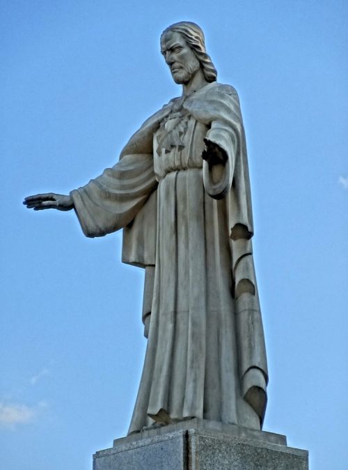Jėzus Kristus, Paminklas, Bydgoszcz, Krikščionybė, Statula, Skulptūra, Simbolis, Dvasinis, Paminklas