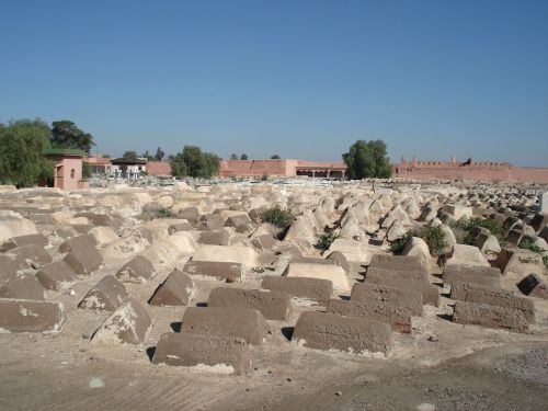 Žydų Kapinės, Marrakechas, Marokas