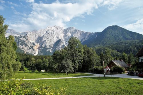 Jezersko, Slovenia, Kalnai, Julijos Alpės, Vasara, Plotas