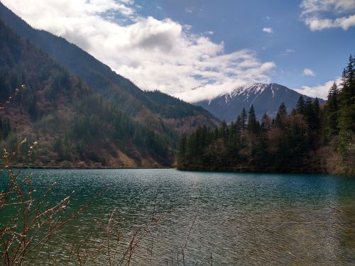 Jiuzhaigou, Kraštovaizdis, Turizmas, Ežeras, Kalnas, Kraštovaizdis