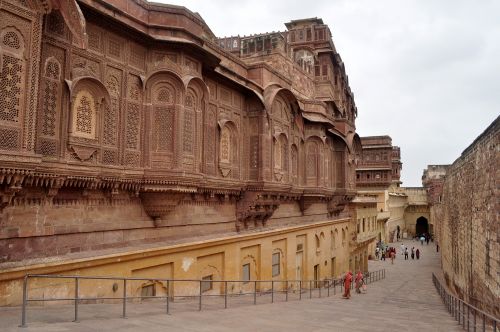 Fortas,  Rūmai,  Istorinis,  Indija,  Architektūra,  Viduramžių,  Karališkasis,  Jodhpur Fortas 02
