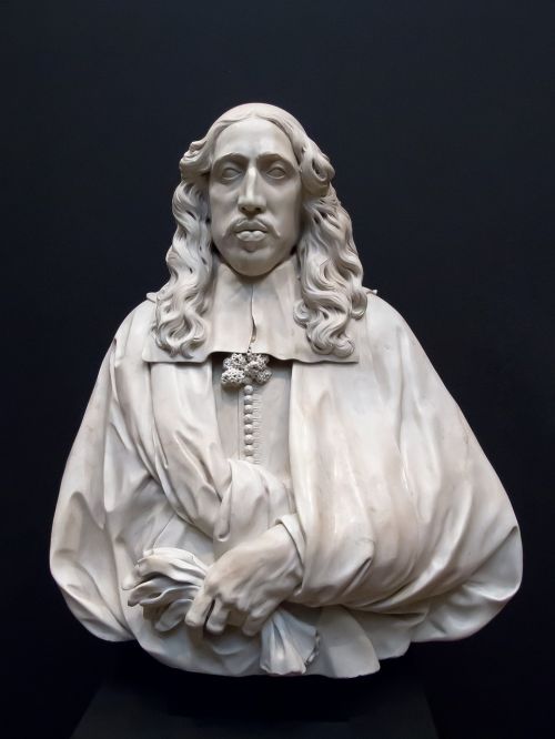 Johan De Witt, Skulptūra, Politinis, Holland, Amsterdamas, Marmuras, Rijksmuseum, Biustas