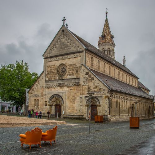 Johanniskirche, Swabian Gmünd, Romanesque, Rhaeto Romanic, Hohenstaufeno Namas, Romaniškoji Bažnyčia, Bažnyčia, Krikščionybė