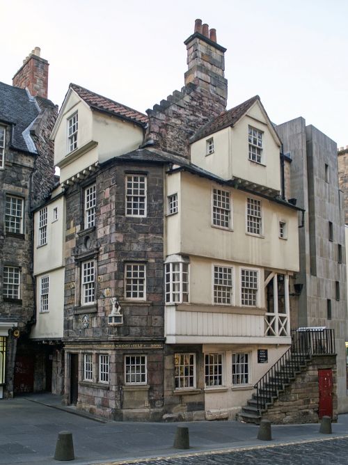 John Knox House, Karališkoji Mylia, Edinburgas, Škotija, Viduramžiai, Istoriškai, Senamiestis, Pastatas