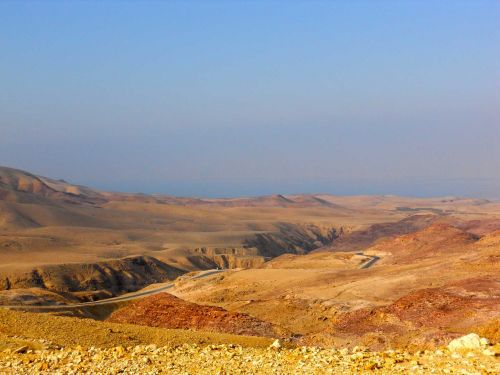 Jordan, Šalia Kalno Nebo, Desertas, Geltona, Biblija