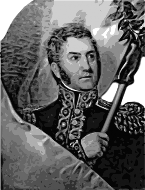 José De San Martín, Argentina, Herojus, Istorija, Išlaisvintojas, Peru, Prezidentas, Apsauga, Sukilėlių, Ispanija, Nemokama Vektorinė Grafika