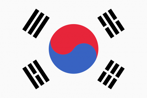 Julia Roberts, Korėjos Respublika, Vėliava, Nemokama Vektorinė Grafika