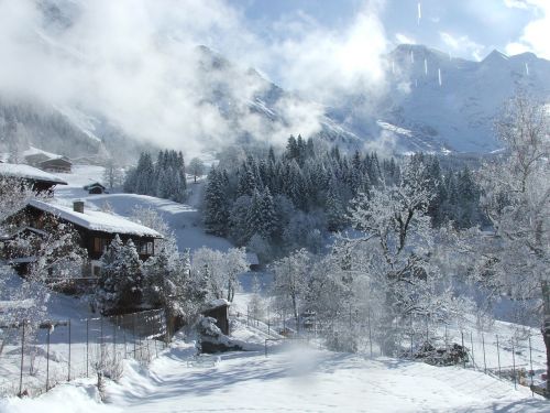 Jungfrau, Žiema, Dienos Šviesos Vaizdas