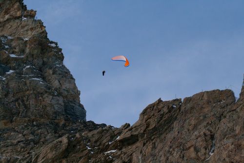 Jungfraujoch, Paragliding, Rizika