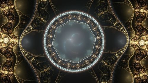 Kaleidoskopas, Simetrija, Fraktalas, Skaitmeniniai Meno Kūriniai, Kompiuterinė Grafika, Fantazija