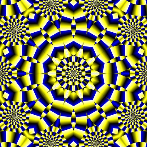 Kaleidoskopas,  Iliuzija,  Apskritimai,  Modelis,  Optinis,  Kaleidoskopinė Iliuzija