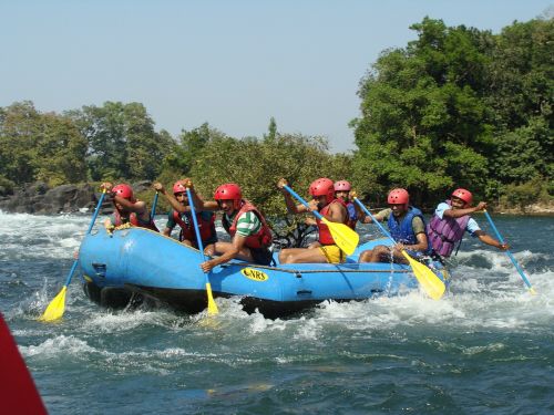 Kali Upė, Dandeli, Karnataka, Rafting, Upių Rafting, Nuotykis, Sportas, Indija