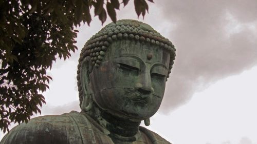 Kamakura, Buda, Japonija, Budizmas, Bronzos Statula, Asija, Religija