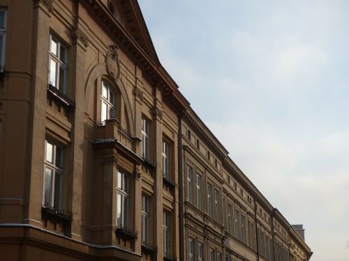 Kamienica, Paminklas, Kraków, Langinės, Senas, Fasadai, Senovės