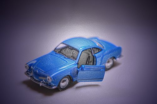 Karmann Ghia, Modelis Automobilis, Mėlynas, Meno Filtras