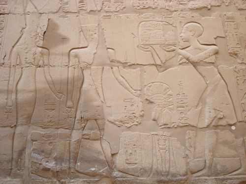Karnakas, Egiptas, Šventykla, Akmuo, Drožyba, Hieroglifas