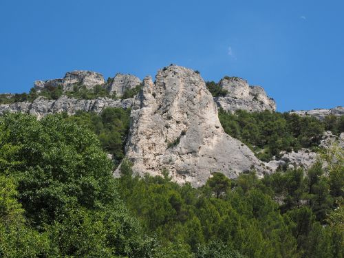 Karsto Zona, Karstas, Rokas, France, Provence, Fontaine-De-Vaucluse