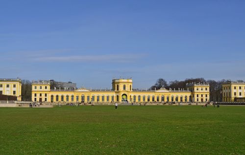 Kassel, Oranžerija, Architektūra, Karlsaue, Stadtschloss, Hesse