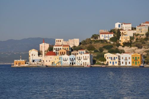 Kastelorizo, Graikija, Uostas, Kranto, Europa, Dodekazė