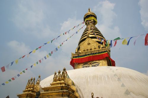 Stupa, Katmandu, Budistinis, Šventykla, Vienuolynas, Dvasingumas