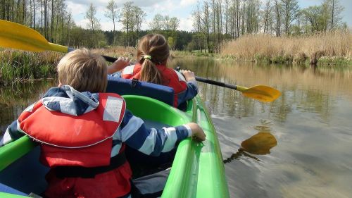 Baidarių, Vaikai, Kanoja Kelionei