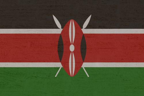 Kenya, Vėliava, Tarptautinis